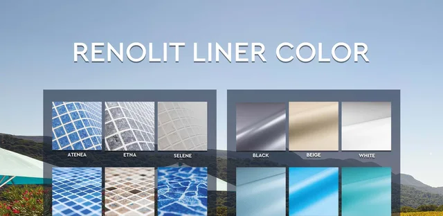 Renolit pool liner colors