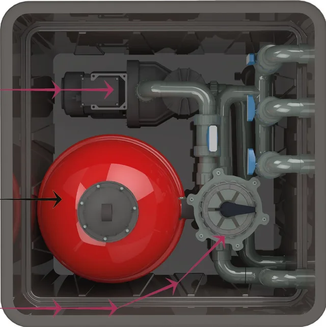 All-in-one machine room box
