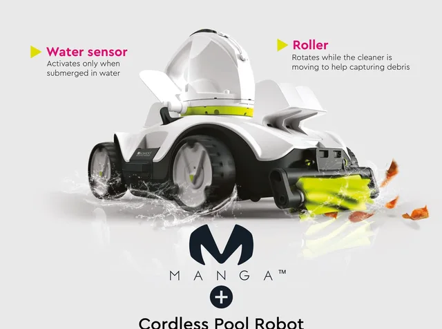 Manga cordless pool robot