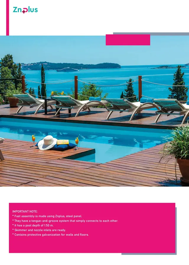 Swimming pools & equipment