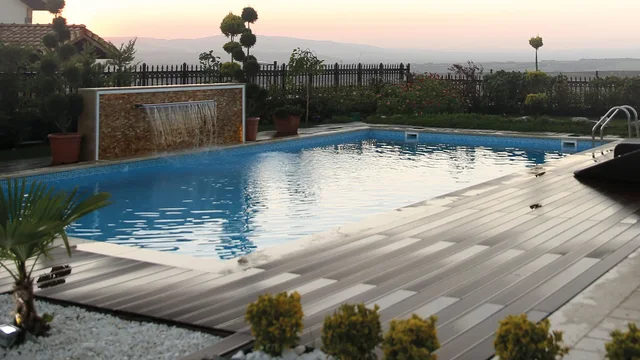 Wall type water curtain