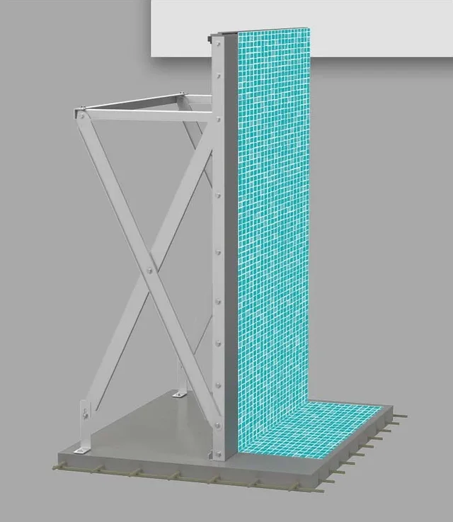 Znplus steel panel pool