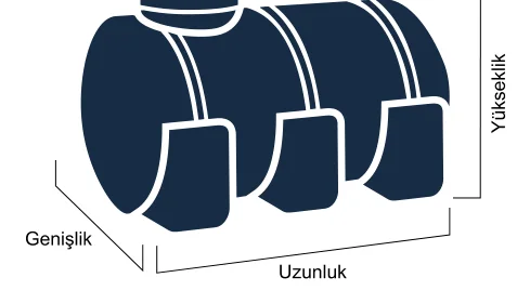 PE horizontal water tanks